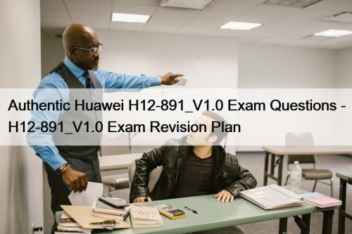Authentic Huawei H12-891_V1.0 Exam Questions - H12-891_V1.0 Exam Revision Plan