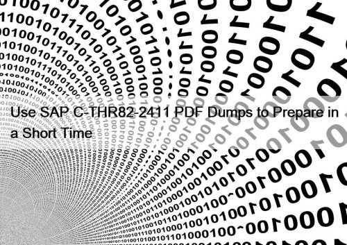 Use SAP C-THR82-2411 PDF Dumps to Prepare in a Short Time